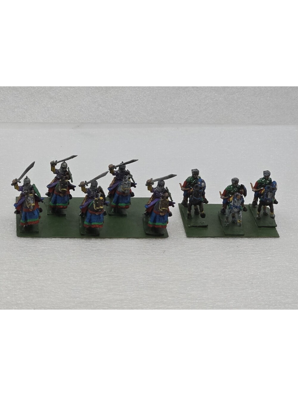 Vintage 20mm Metal Historical Cavalry Lot Of 8 Wargaming Miniatures